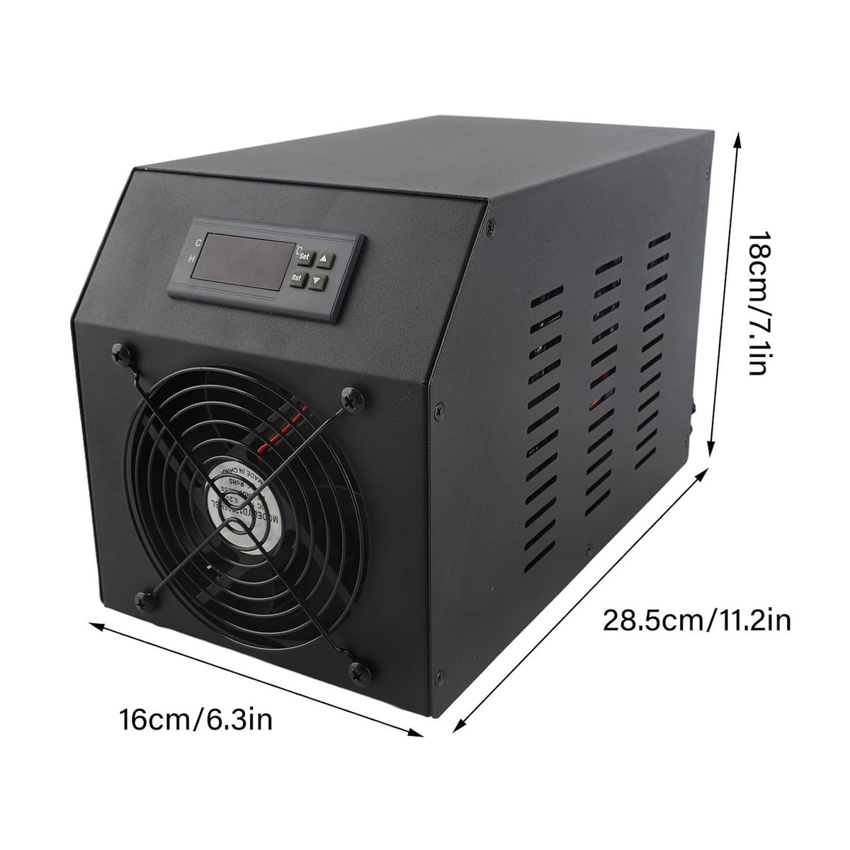 Watertankkoelsysteem – Watertankkoeler – Aquariumkoeler – Aquarium Chiller – Waterkoeler – 1/4 PK – Tot 60 Liter