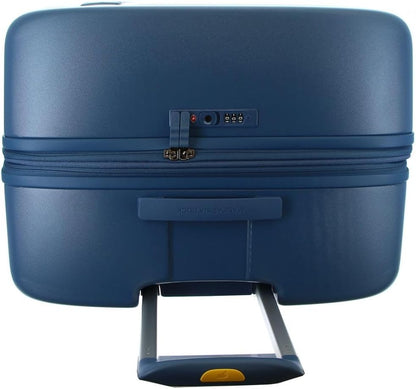Mandarina Duck Flyduck Trolley Large EXP, China blue, 75 cm x 33 cm x 39 cm, nuova linea superleggera in policarbonato