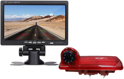 7 inch TFT LCD scherm auto monitor voor alle auto's + HD nachtzicht IR remlicht achteruitrijcamera voor Transporter FIAT Talento/Nissan NV300/Renault Traffiic/Nissan Primastar/Opel/Vauchall Vivaro