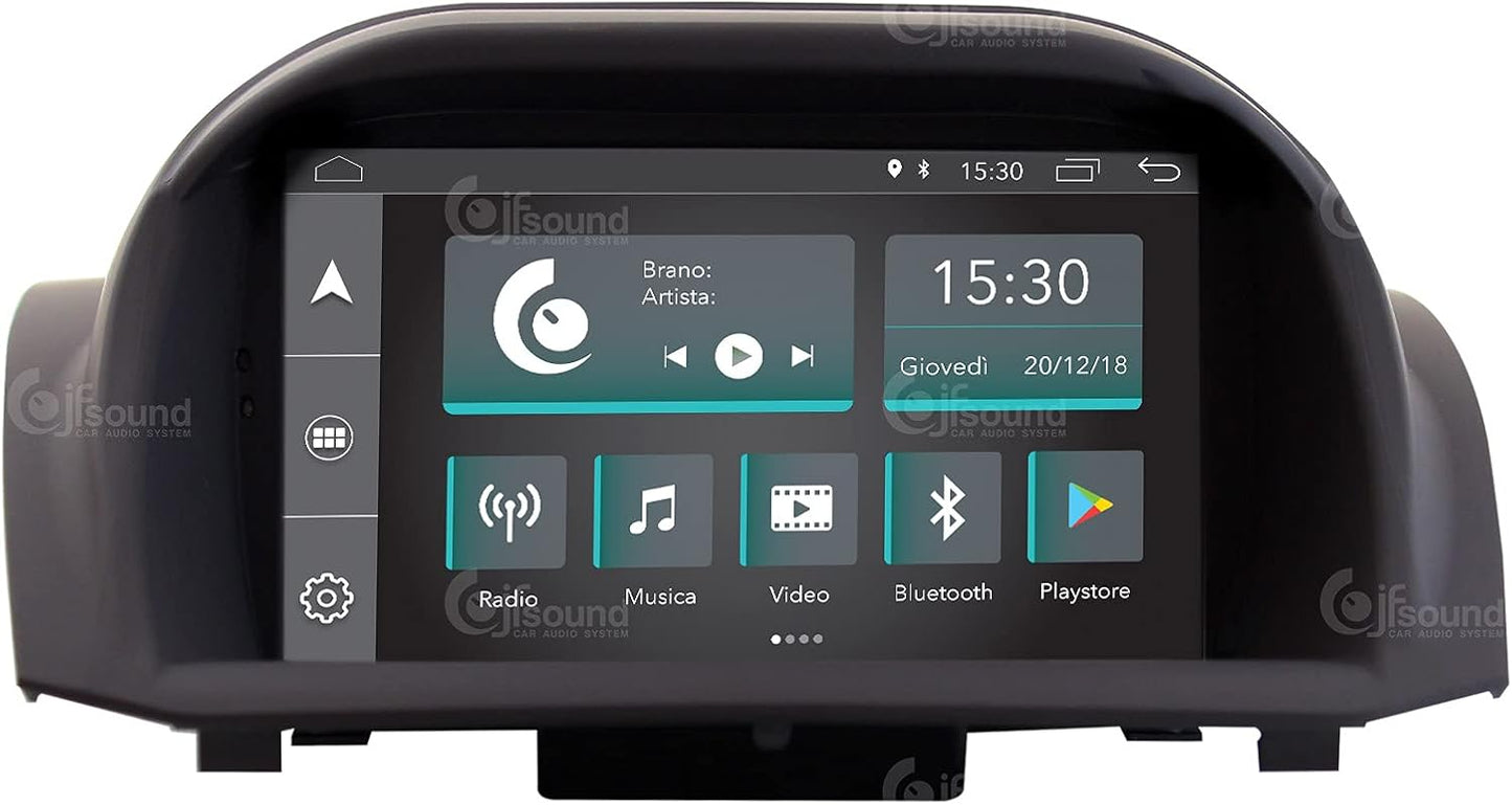 Autoradio – Auto Radio – Multimedia Systeem – 1-DIN Radio – GPS Navigatie – 7 Inch Touchscreen – Bluetooth & DAB+