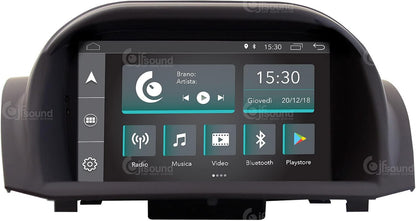 Autoradio – Auto Radio – Multimedia Systeem – 1-DIN Radio – GPS Navigatie – 7 Inch Touchscreen – Bluetooth & DAB+