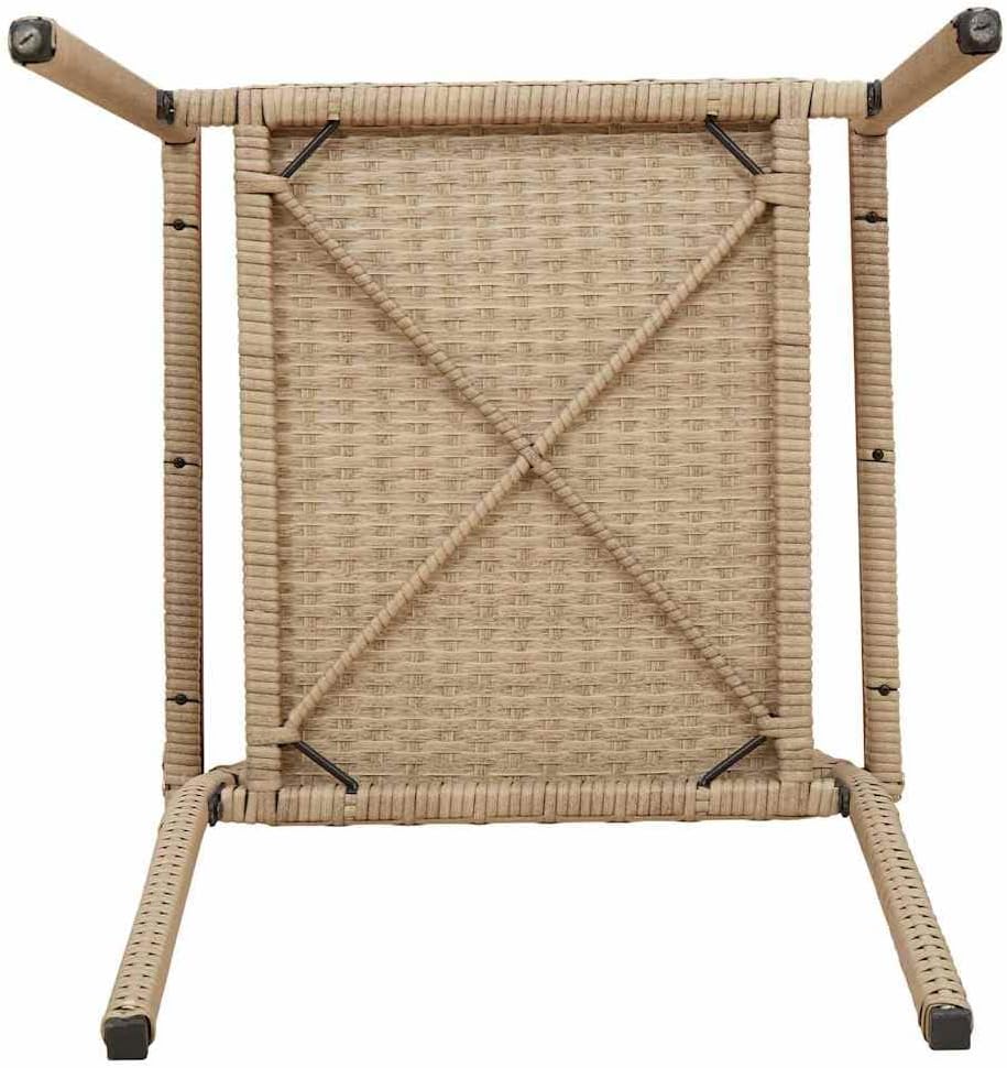 vidaXL Modern Outdoor Seating - Garden Chair, Patio Chair, Patio Lounge Furniture. Ergonomic, UV Resistant, Stackable, Weatherproof, Minimalist Design. - QUORE