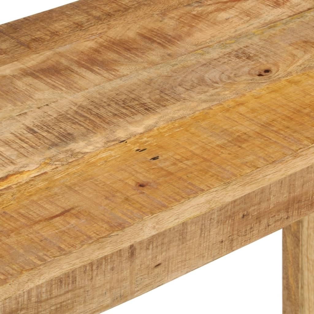 vidaXL Wall table 110x35x76cm raw mango wood