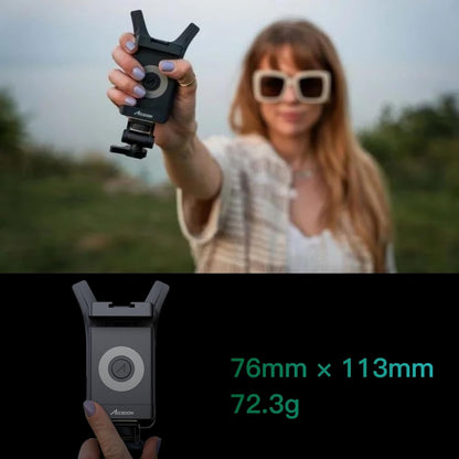 Accsoon CineView Nano draadloze zender HDMI-ingang 0,06s 150m Ultra Low Delay HD 1080p60fps Compatibel met IOS Android-systeem voor Tik-Tok YouTube Live Streaming.