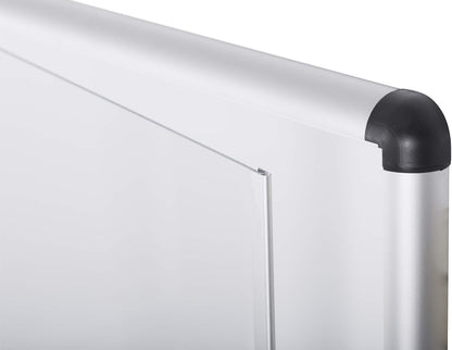 Bi-Office Enclore Extra Magnetische Vitrinekast, Geanodiseerd Aluminium Omlijsting, Verticaal 9xA4
