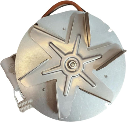 Rookafvoer EBM R2E150-AN91-13, roestvrij staal, 150 mm, 2400 tpm, 32 watt, pelet