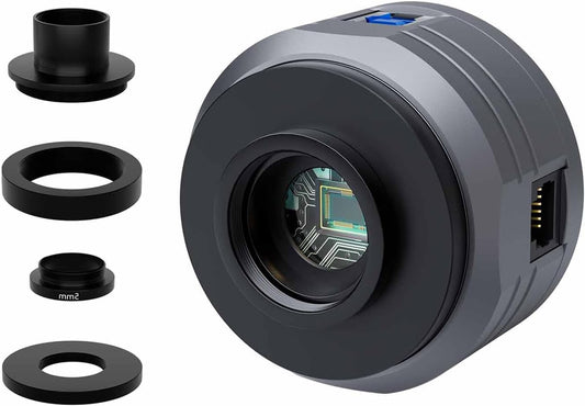 Svbony SC715C Telescope Camera with 1.45μm Pixel Size, Electronic Eyepiece CMOS USB3.0, IMX715 Planetary Cameras with DDR3 512M and ST4 Port, for Planetary Photography, Imaging with Microscopes - QUORE