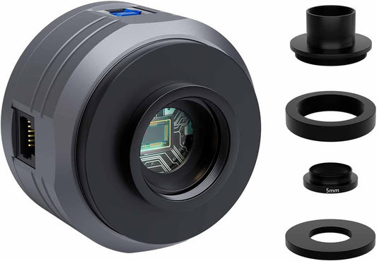 Svbony SC715C Telescoopcamera met 1,45μm Pixelgrootte, Elektronisch Oculair CMOS USB3.0, IMX715 Planetaire Camera's met DDR3 512M en ST4-poort, voor Planetaire Fotografie, Beeldvorming met Microscopen