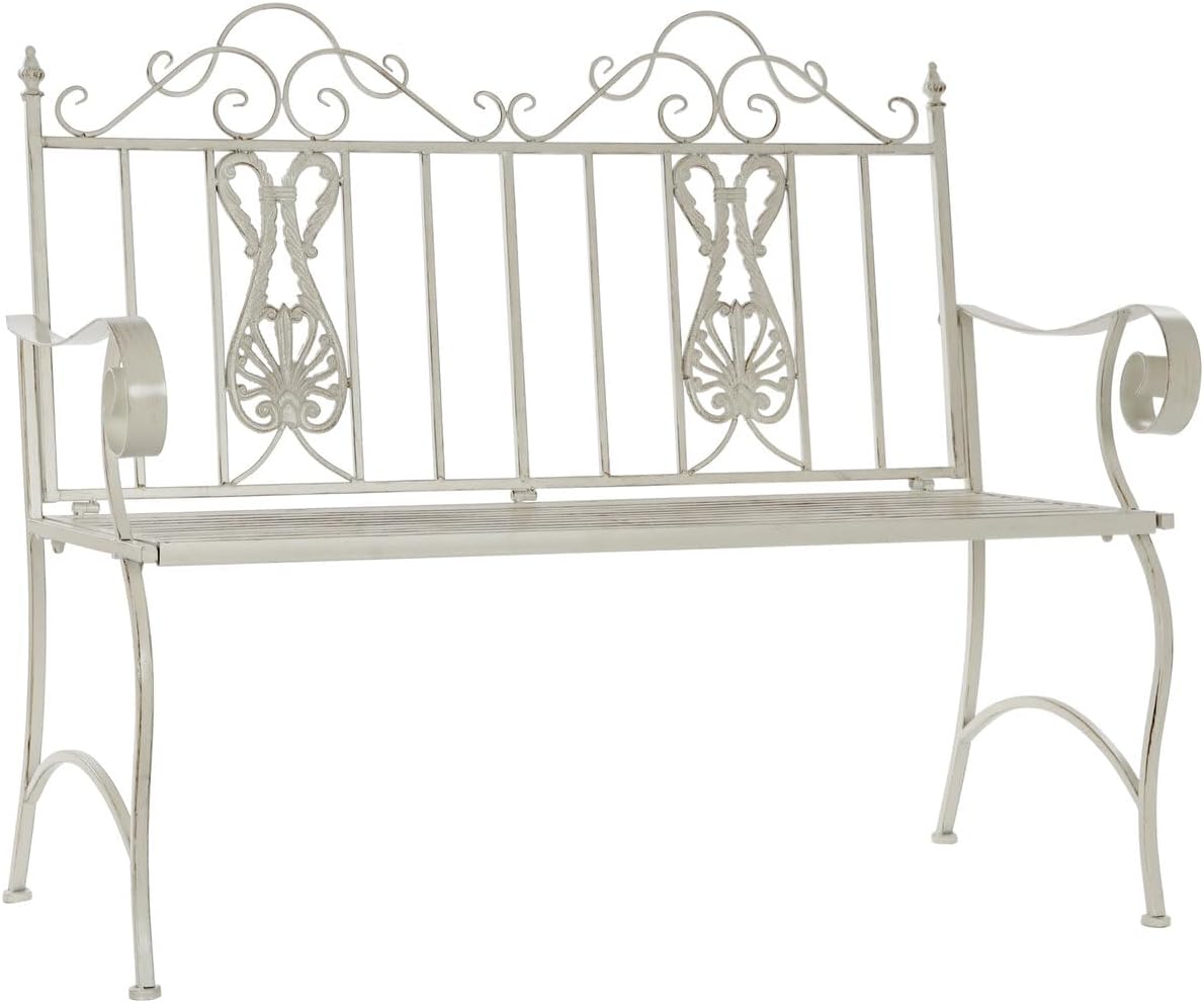 Bank van metaal, 118 x 53 x 98 cm, 12,00 poten, zonder bar
