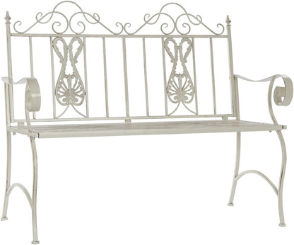 Bank van metaal, 118 x 53 x 98 cm, 12,00 poten, zonder bar