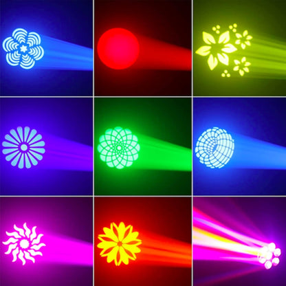 Moving Head LED 120W disco licht DMX512 RGBW DJ lichten voor disco party licht club bar strobe podiumlicht lichteffect 8 patronen 8 kleuren