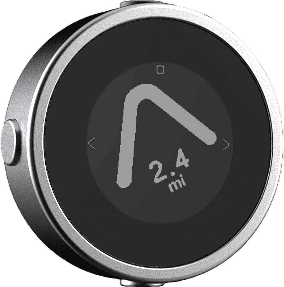 Beeline Moto GPS-computer - zilver | Wereldwijde routeplanning | Weerbestendig | USB opladen | satellietnavigatie voor motorfiets en scooter met riembevestiging