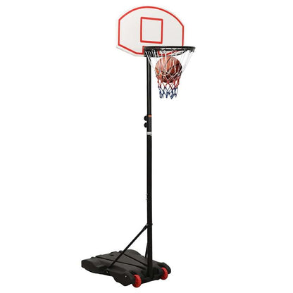 Basketbalring – Basketbalhoepel – Basketbalbord – Basketbalnet – Basketbalpaal – Verstelbaar 216-250 cm – Weerbestendig Polyethyleen & Staal