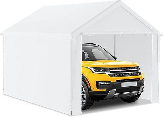 Garage Tent – Carport – Overkapping – Schuurtje – Opslagtent – 3 x 4 Meter – Water- en UV-Bestendig PE Zeildoek – Gegalvaniseerd Stalen Frame