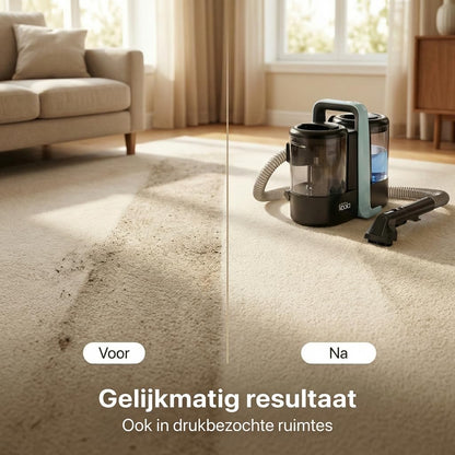 Tapijtreiniger – Tapijtreinigerapparaat – Vloerreiniger – Schoonmaakmachine – Bekledingsreiniger – Krachtige Dieptereiniging – Compact Lichtgewicht Design