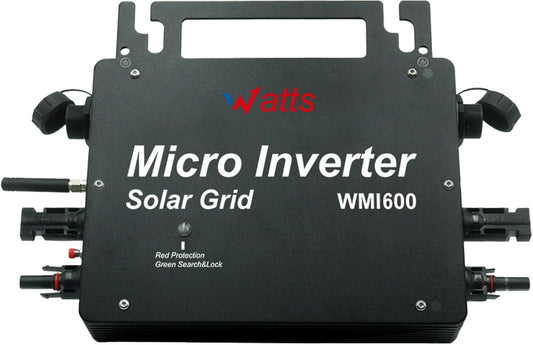 W onder Full Energy Micro-omvormer, 600 W, micro-omvormer voor intelligent zonne-netwerk, wifi, beheer via smartphone-app