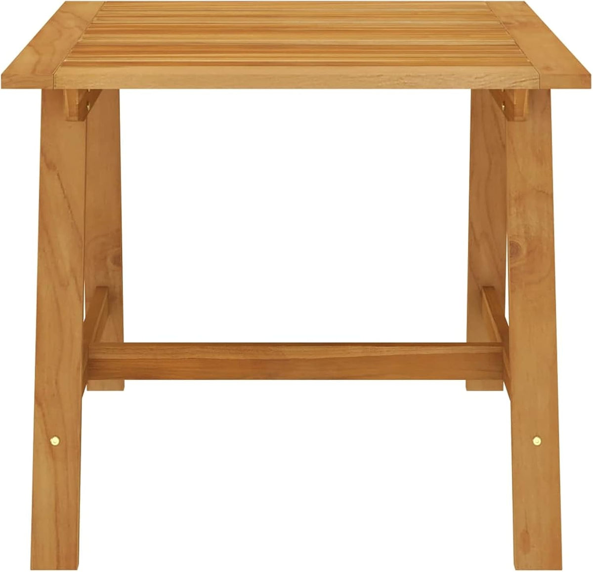 Eetkamerset voor de tuin, 3-delig, bruin, eetkamerset, eetkamer voor buiten, tuinmeubelen - QUORE