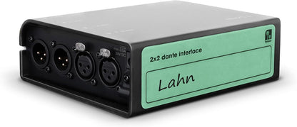 2x2 Dante Interface – Audio Interface – Netwerkinterface – Dante Converter – Dante Adapter – Bidirectionele Omzetting Van Analoge Audio – 48V Fantoomvoeding Per Kanaal