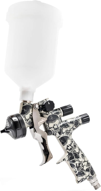 Air Pressure Spray Gun – Verfspuit – Spuitpistool – Lakspuit – HVLP Spuit – 1.3 mm Nozzle – Transparante Luchtkap – Verstelbare Spuitmodi