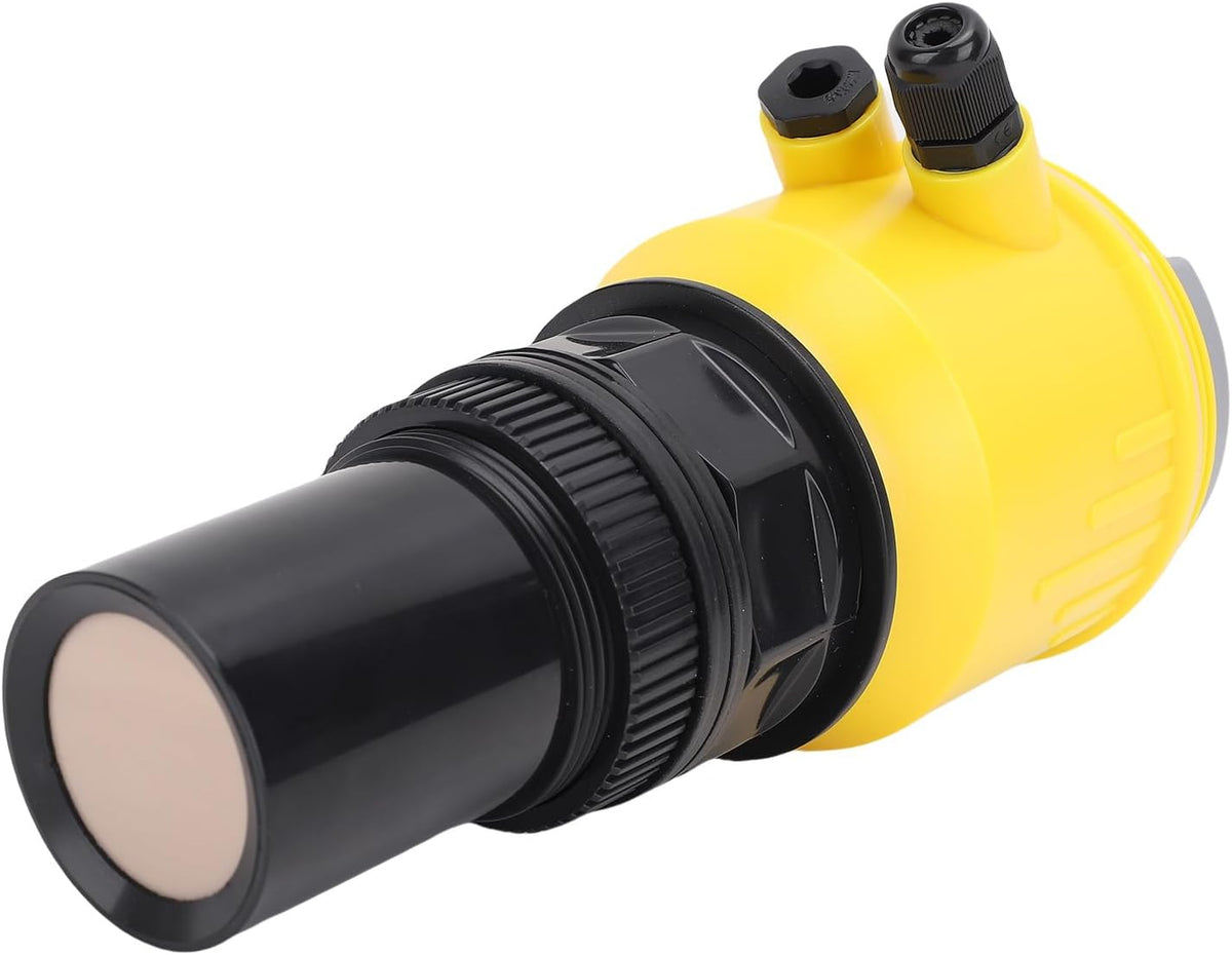 Digitale ultrasone niveaumeter met lcd-scherm, 0-10 meter, 4-20 mA analoge uitgang, DC24V-voeding, voor water- en rioolwaterzuivering, elektriciteit en mijnbouw
