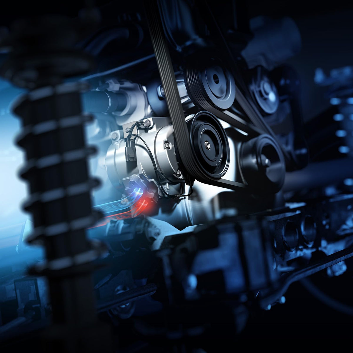 DENSO AC Compressor DCP50321 - OE-Kwaliteit Airconditioning Compressor Vervanging - Direct Fit Gemakkelijk installeren - Thermische Waaier AC Air Con