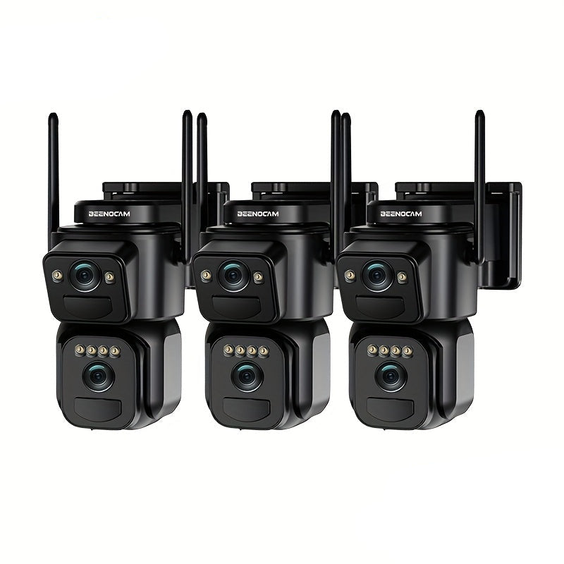 Beveiligingscamera – Camerabewaking – Buitencamera – Draadloze Camera – IP Camera – 1080p Full HD – PIR Bewegingssensor & Kleurennachtzicht