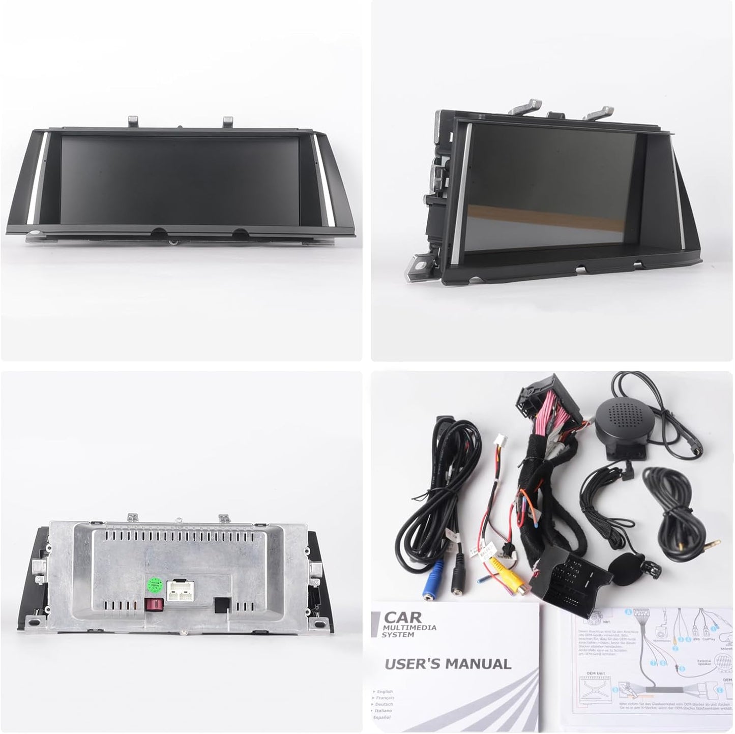 Autoradio – Multimedia Systeem – Navigatie Unit – Infotainment Dashboard – Linux Headunit – Snelle Opstarttijd – Draadloze CarPlay & Android Auto