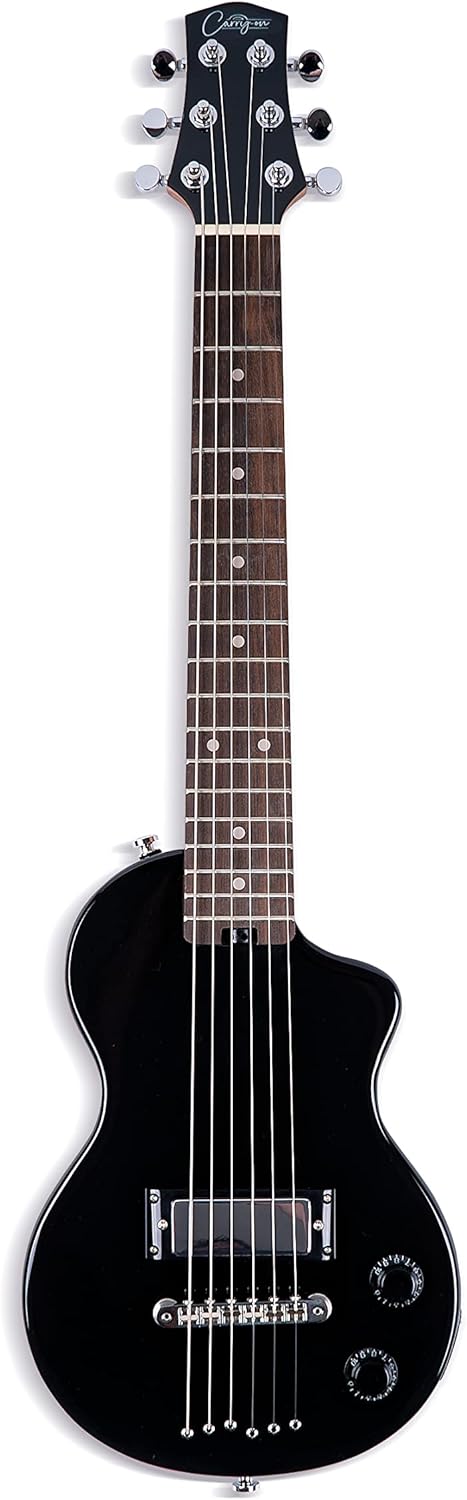 Blackstar BA226016 Carry-on Mini Jet Zwart elektrische gitaar - Perfect voor kinderen en volwassenen, beginners en reizen