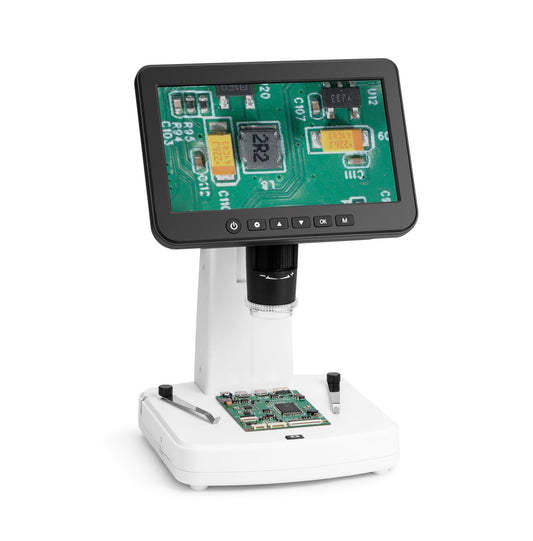Smart DiProgress Hooke Digitale microscoop, 7 inch, lcd 16 MPX met LCD-display, HD