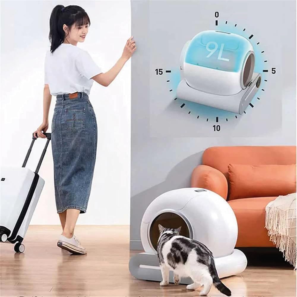 Verbonden zelfreinigende robot - EZIclean® CATBOT K8i kattentoilet