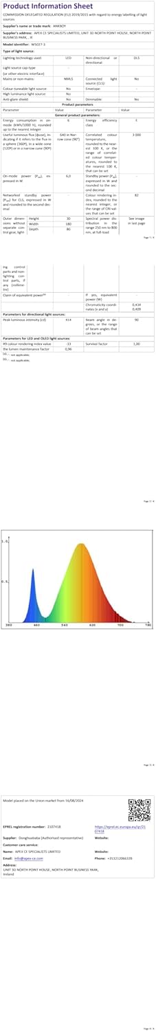Plafondventilator met ledlicht, stil, plafondlamp, ventilator met afstandsbediening, 107 cm, omkeerbaar, DC-ventilator, 6 snelheden, timer voor eetkamer, woonkamer