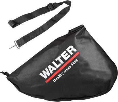 WALTER Li-Ion accu-bladzuiger/bladblazer 40 V, blaassnelheid: 160-210 km/u, inzuigvolume 10,3 m³/min, capaciteit blazerzak: 45 l
