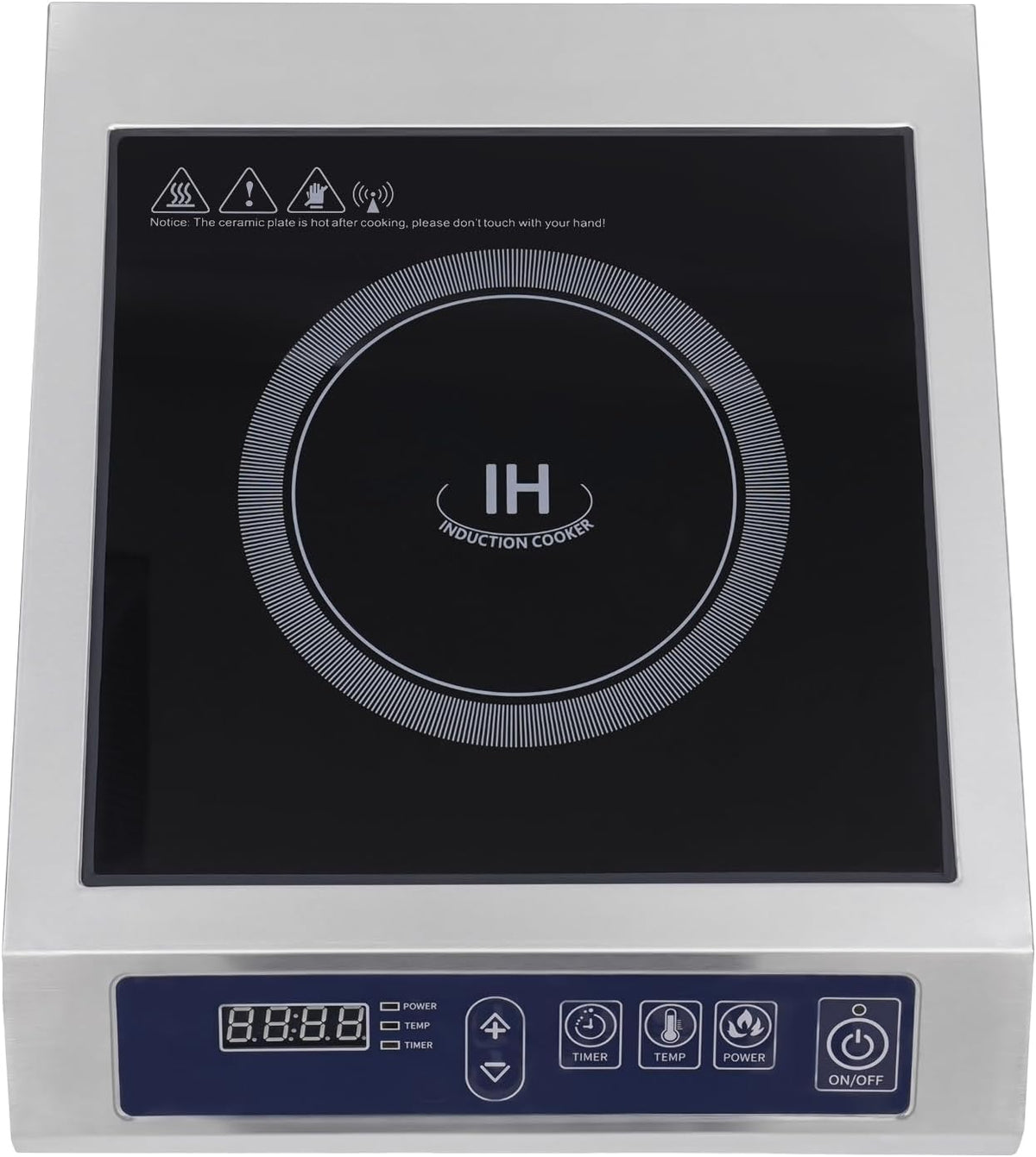 Induction Hob, Electric Hob, Single Stove, for Home, Kitchens, Restaurants - QUORE
