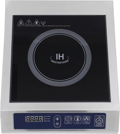 Induction Hob, Electric Hob, Single Stove, for Home, Kitchens, Restaurants - QUORE