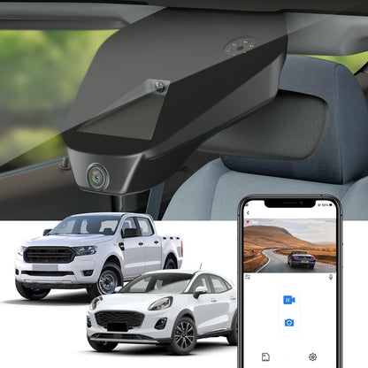 Dashcam – Autocamera – Dashboardcamera – Rijcamera – Geïntegreerd voor specifieke pick-up 2019-2023 – OEM-look met onzichtbare montage – 4K UHD met WLAN-app en 64GB kaart