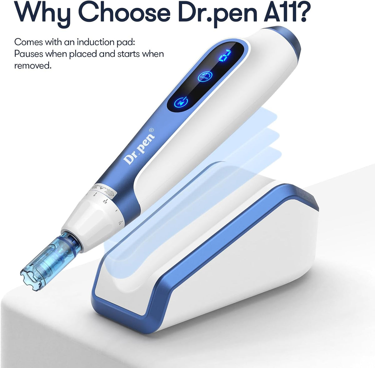 Dr. pen Ultima A11 Microneedling Pen – Effectief tegen rimpels | Intelligente sensorbasis, comfortabel draadloos ontwerp, ideaal voor schoonheidssalons & thuisgebruik | Perfect Thanksgiving