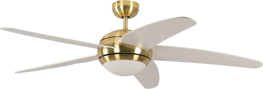 Plafondventilator 132 cm Wit