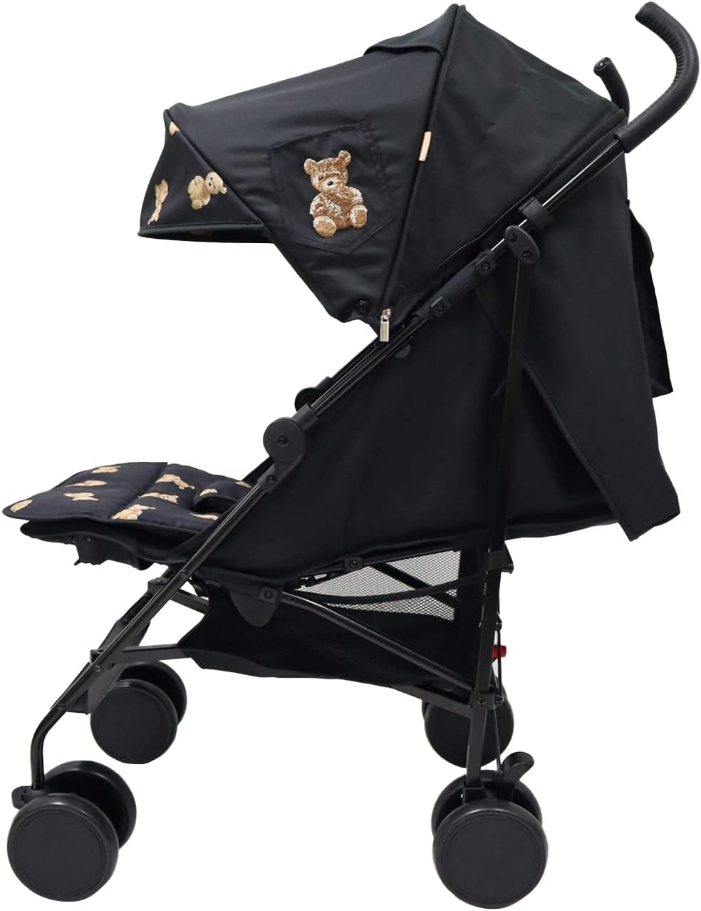 Roma Prams Kinderwagen Ster, Teddy Zwart