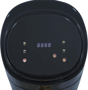 Hot air fryer - Airfryer - Touch button - Airfryer without oil - 1400W - 220V - Smart Touch AirFryer - 360 Hot air circulation cooker - 8L - Black