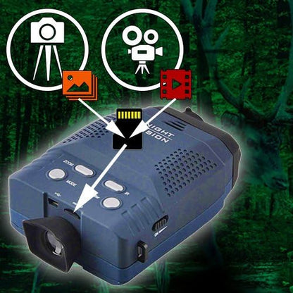Digitaal nachtzichtapparaat NightVision 3x14 infrarood straler verlichting jacht NS1