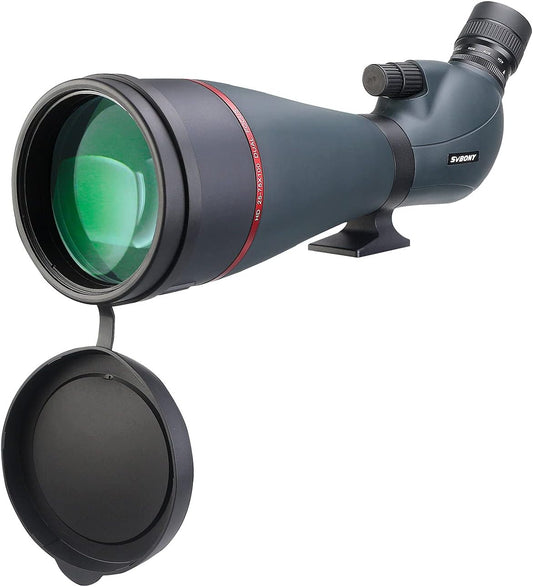 Svbony SV406 Spotting Scope Dubbele Focus 20-75x100, HD Waterdichte Mistbestendige Vogelspotkijker Scope voor Dieren In Het Wild, Landschap, Astronomie, Doelschieten