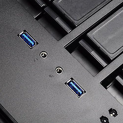 SilverStone 71062 SST-DS380 - Case Storage Mini-ITX computerbehuizing met voordeur, 8x 3,5" HDD hot-swap sleuven, zwart