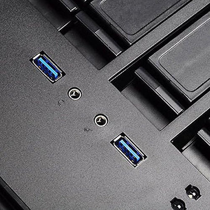 SilverStone 71062 SST-DS380 - Case Storage Mini-ITX computerbehuizing met voordeur, 8x 3,5" HDD hot-swap sleuven, zwart