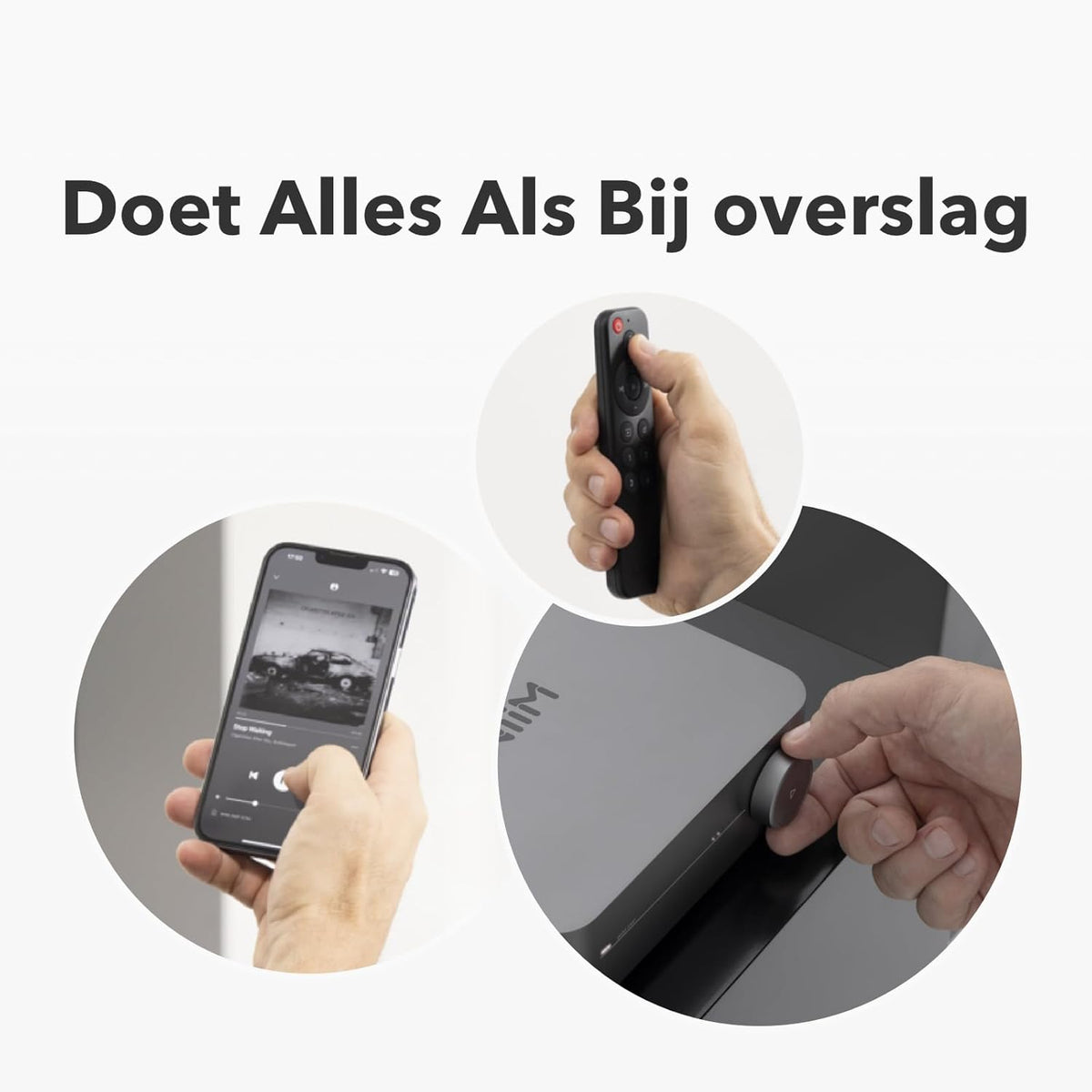 WiiM Amp: Multiroom Streaming Versterker | Compatibel met AirPlay, Google Cast, Alexa | HDMI, Spraakbesturing | Stream vanaf Spotify, Amazon Music, Tidal & Meer | Zilver
