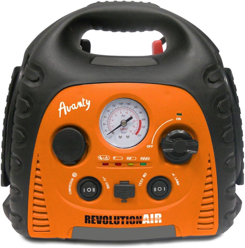 Multifunctioneel Energiestation – Portable Powerstation – Noodstroomvoorziening – Starthulp Accu – Energie Generator – 300W Vermogen – 400A Starthulp Voor Voertuigen