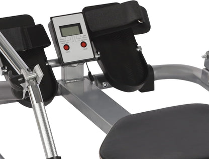 Hydraulic Rowing Machine Home Abdominal Trainer LCD Monitor Soft Seat Adjustable Resistance Sports Equipment Home - QUORE