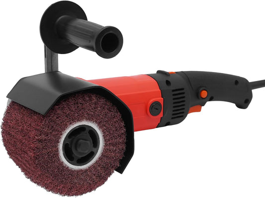 1580W Satin Machine, Wood, Sander, Polisher, Angle Grinder, Professional, 220V, 50/60Hz, 100-3000rpm, Stainless Steel, Electric Satin Machine for Polishing, Grinding - QUORE