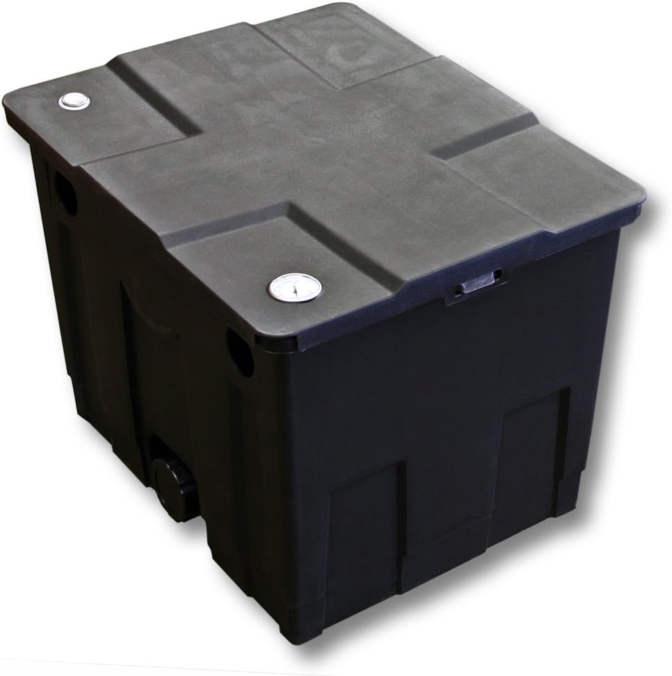 Filterset voor vijvers van 12.000 l met UVC 36 W CTF ECO-pomp 20 W slang 25 m