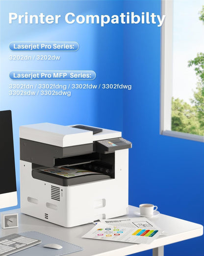 Skydo 219X Toner met Chip Compatibel met H P 219A 219X Compatibel met H P LaserJet Pro 3202dn 3202dw Color LaserJet Pro MFP 3302fdn 3302fdng 3302fdw 3302fdwg 3302sdw 3302sdwg