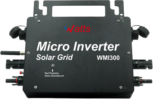 W onder Full Energy Micro-omvormer, 300 W, micro-omvormer voor intelligent zonne-netwerk, wifi, beheer via smartphone-app